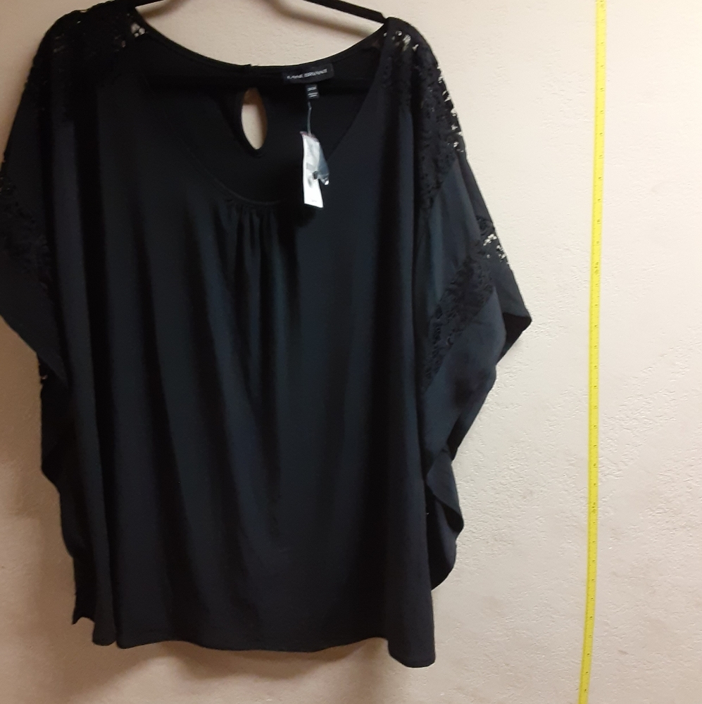 Black Lace Blouse